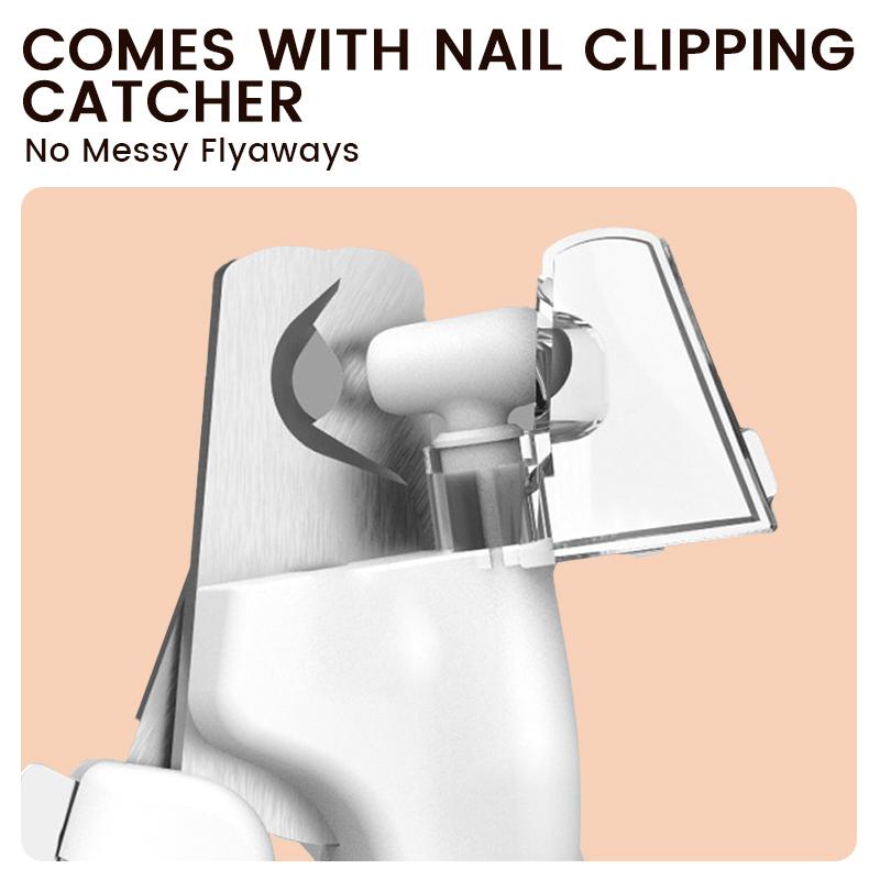 Stainless Steel Manual Pet Nail Clippers,Pet Nail Clipper and Grinder, Dog Nail Clipper Trimmer, Ultra Quiet Electric Nail Set, Rechargeable, Suitable for Trimming Toes and Claws of Dogs and Cats of All Sizes Groomer Tools Grooming Accessories