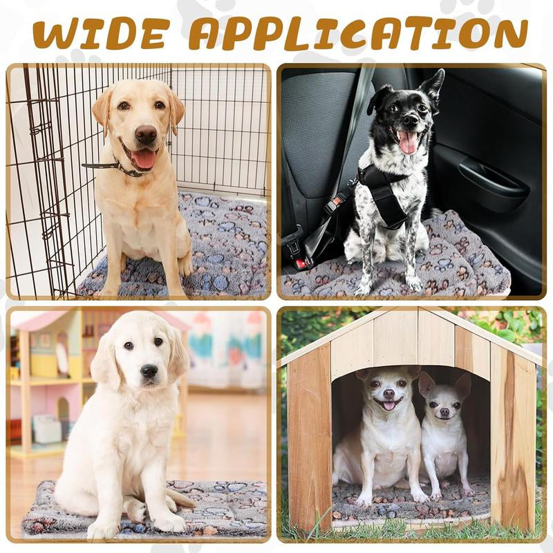 Self Warming Pet Bed, Rock the Fish to Sleep ，Small Self Heating Pet Crate Pad,Warm Fleece Pet Sleeping Mat， Thermal Extra Warm Mat Indoor & Outdoor, Double-Sided Warmth & Washable Self Warming Bed