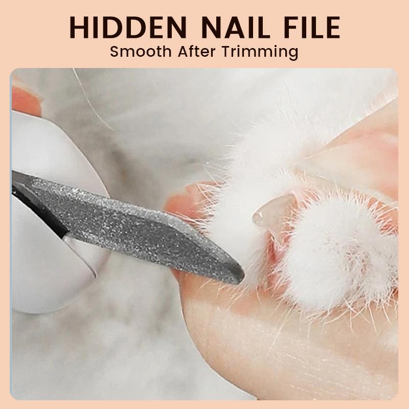 Stainless Steel Manual Pet Nail Clippers,Pet Nail Clipper and Grinder, Dog Nail Clipper Trimmer, Ultra Quiet Electric Nail Set, Rechargeable, Suitable for Trimming Toes and Claws of Dogs and Cats of All Sizes Groomer Tools Grooming Accessories