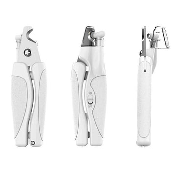 Stainless Steel Manual Pet Nail Clippers,Pet Nail Clipper and Grinder, Dog Nail Clipper Trimmer, Ultra Quiet Electric Nail Set, Rechargeable, Suitable for Trimming Toes and Claws of Dogs and Cats of All Sizes Groomer Tools Grooming Accessories