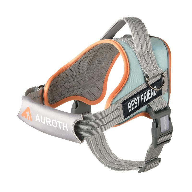 AUROTH No Pull Dog Harness - Soft Padded Service Vest, Reflective, Adjustable, Easy on & off - Great for Walking & Training, Suitable for Small, Medium & Large Dogs