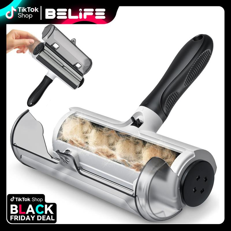 Belife Pet Hair Removal Tool-Reusable Lint Roller for Pet Hair - Portable Pet Hair Remover - Dog and Cat Hair Remover for Couch, Furniture, Carpet, Clothes and Car Seat
