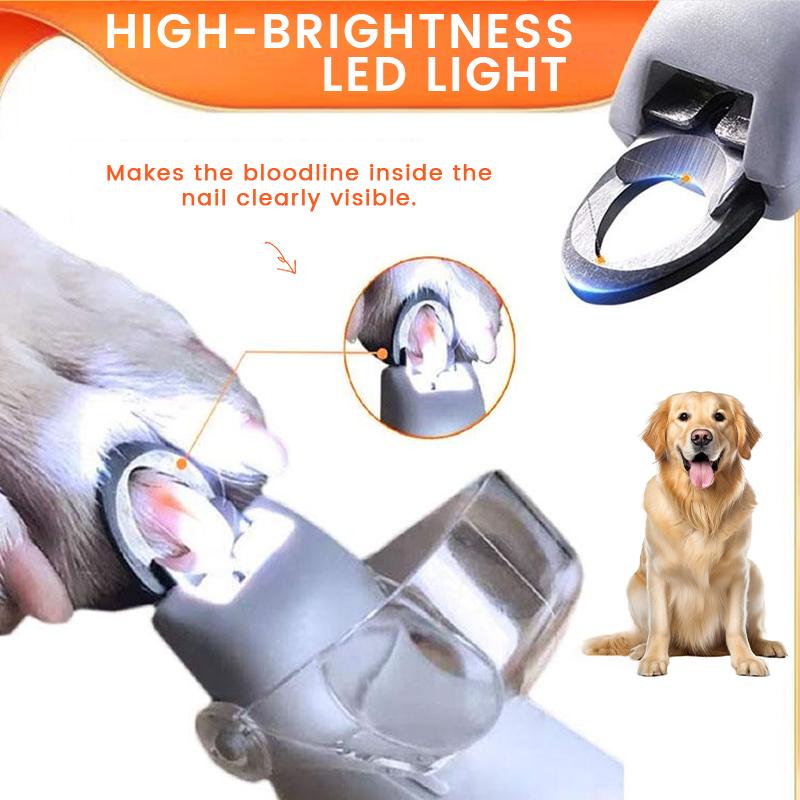 Stainless Steel Manual Pet Nail Clippers,Pet Nail Clipper and Grinder, Dog Nail Clipper Trimmer, Ultra Quiet Electric Nail Set, Rechargeable, Suitable for Trimming Toes and Claws of Dogs and Cats of All Sizes Groomer Tools Grooming Accessories